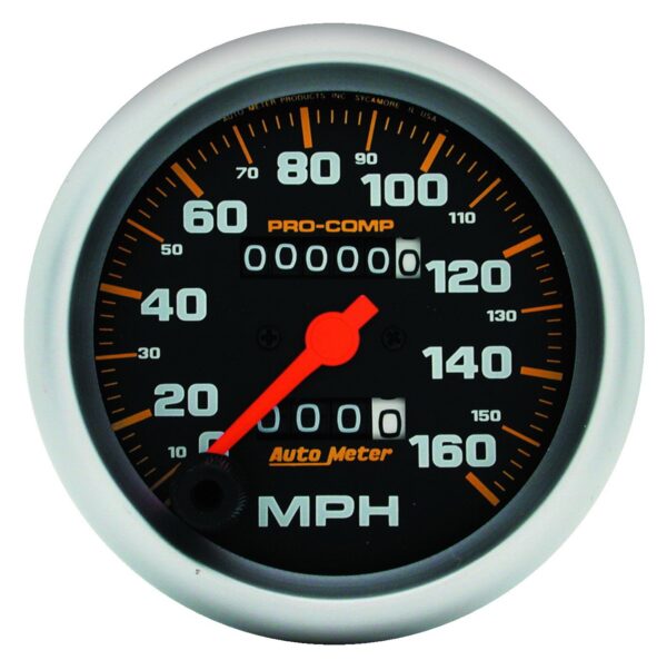 AUTOMETER Speedometer Gauge 3 3/8", 160MPH, Mechanical, Pro-Comp