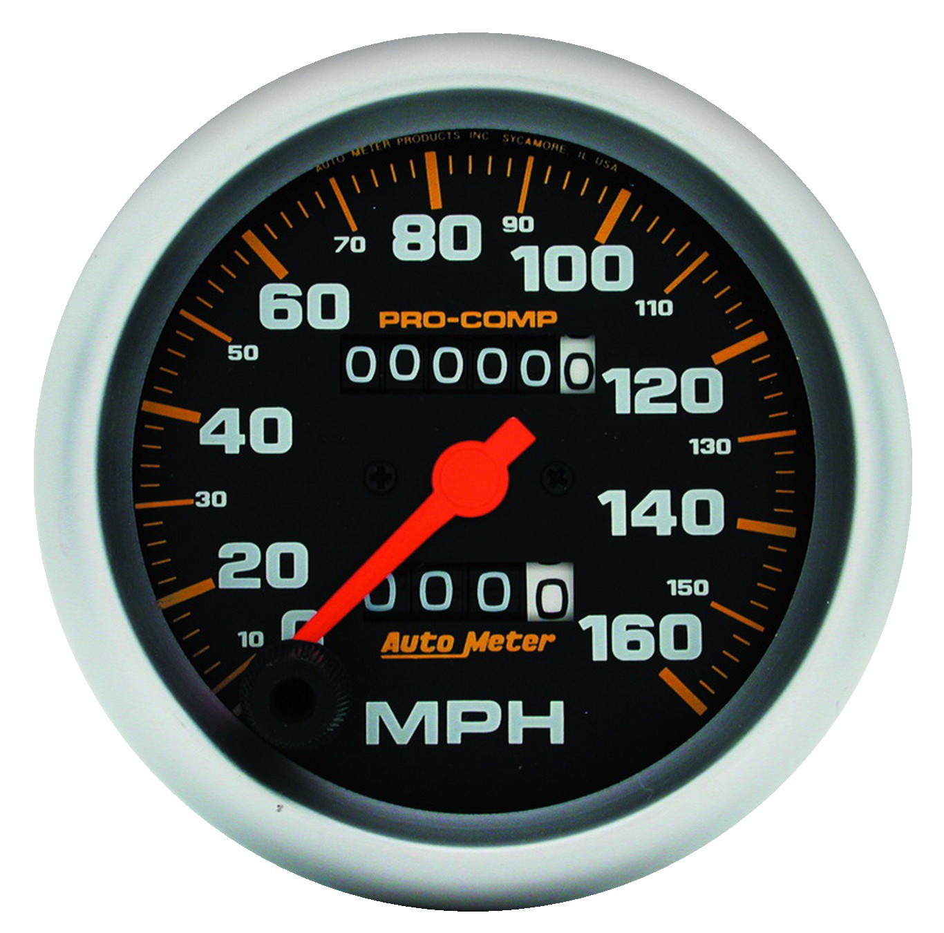AUTOMETER Speedometer Gauge 3 3/8", 160MPH, Mechanical, Pro-Comp