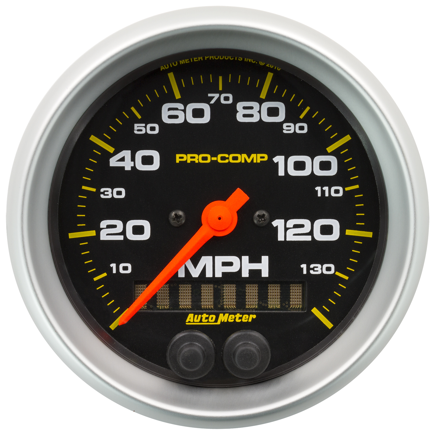 AUTOMETER Speedometer Gauge 3 3/8", 140MPH, GPS, Pro-Comp