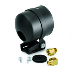 AUTOMETER 2 5/8" Pedestal Mount Liquid-Filled Mechanical Gauge Cup, Black