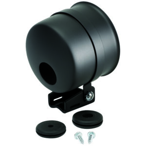 AUTOMETER 3 3/8 Inch Pedestal Mount Gauge Cup, Black