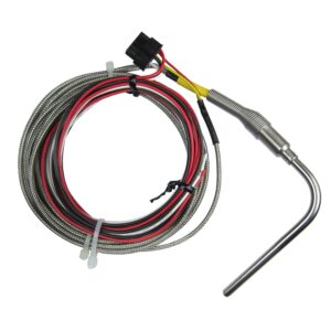 AUTOMETER Thermocouple, Type K, 3/16" Dia, Closed Tip, For Digital Stepper Motor Pyrometer