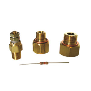 AUTOMETER Gauge Install Kit for LS Engines, Incl. Fittings, Short Temp Sensor, Manual