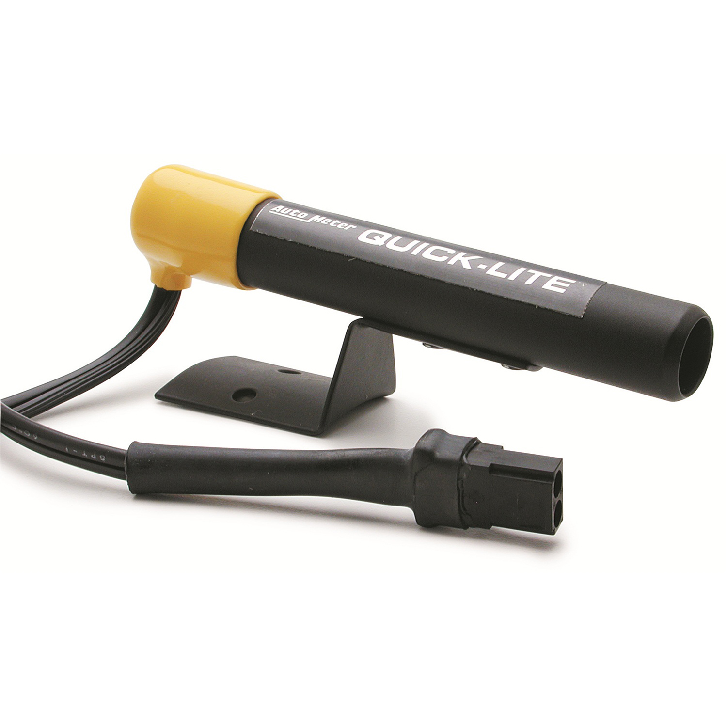AUTOMETER Shift Light, Amber LED, Pedestal, Black, Quick-Lite - Image 2