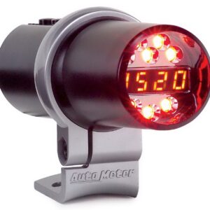 AUTOMETER Shift Light, Dig W/ Multi-Color LED, Black, Pedestal W/ RPM Playbk, DPSS Level 3