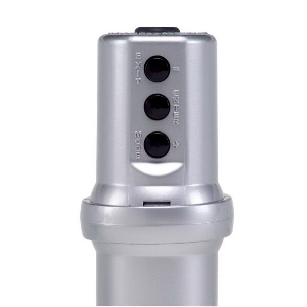 AUTOMETER Shift Light, Digl W/ Multi-Color LED, Silver, Pedestal W/RPM Playbk, DPSS Level 3 - Image 3