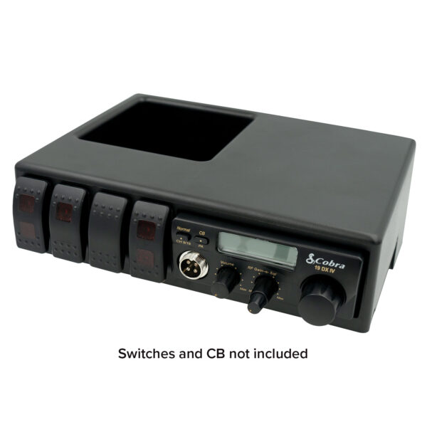 AUTOMETER Switch Panel, Cb Mount, Dash Top, Jeep Jl 2018+, Black - Image 2