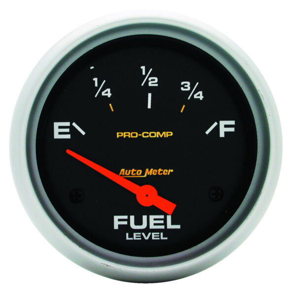 AUTOMETER Fuel Level Gauge 2 5/8", 0° To 90°F, Elec, Pro-Comp