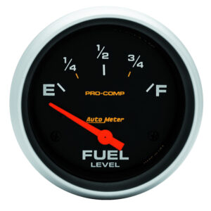 AUTOMETER Fuel Level Gauge 2 5/8", 240° To 33°F, Elec, Pro-Comp