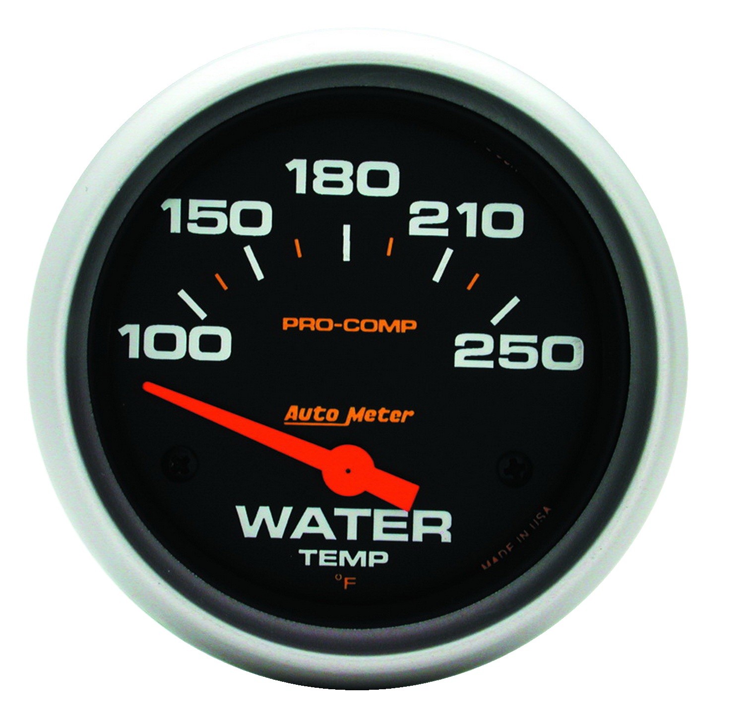 AUTOMETER Water Temperature Gauge 2 5/8", 100-250&deg;f, Electric, Pro-Comp