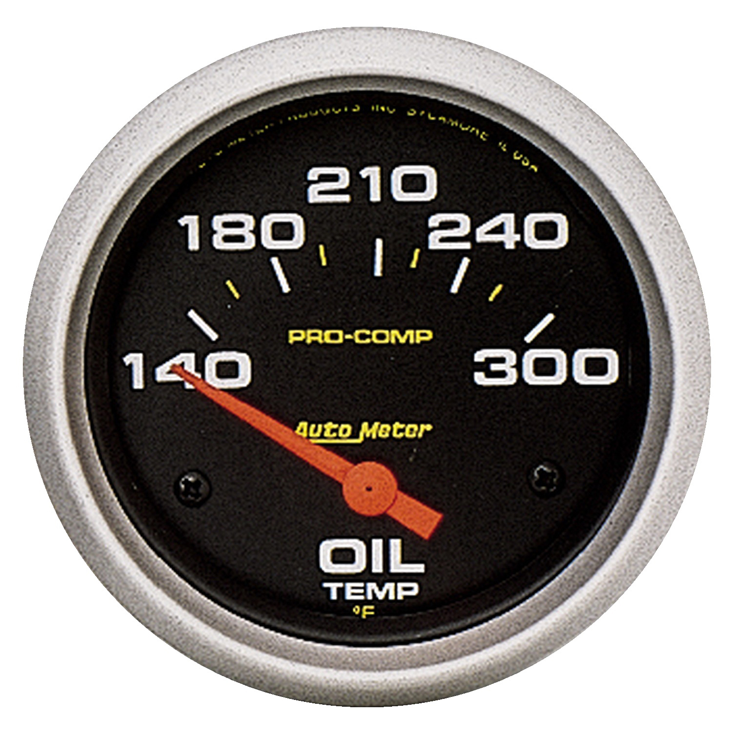 AUTOMETER Oil Temperature Gauge 2 5/8", 140-300°f, Electric, Pro-Comp