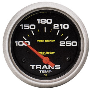 AUTOMETER Transmission Temperature Gauge 2 5/8", 100-250°f, Electric, Pro-Comp