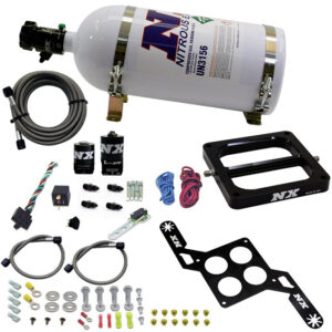 NITROUS EXPRESS 4500 Rnc Conventional Plate System W/ .375" Solenoid W/ 10lb Bottle