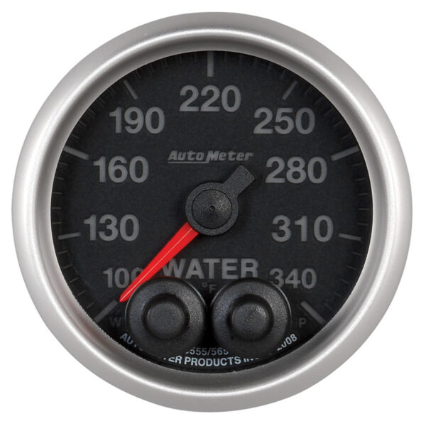 AUTOMETER Water Temperature Gauge 2 1/16", 340°f, Stepper Motor W/Peak & Warn, Elite - Image 4