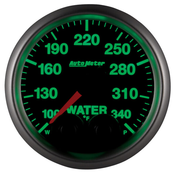 AUTOMETER Water Temperature Gauge 2 1/16", 340°f, Stepper Motor W/Peak & Warn, Elite - Image 3