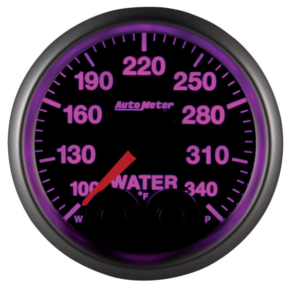 AUTOMETER Water Temperature Gauge 2 1/16", 340°f, Stepper Motor W/Peak & Warn, Elite - Image 5