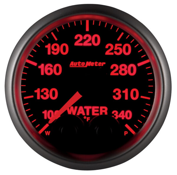 AUTOMETER Water Temperature Gauge 2 1/16", 340°f, Stepper Motor W/Peak & Warn, Elite - Image 6