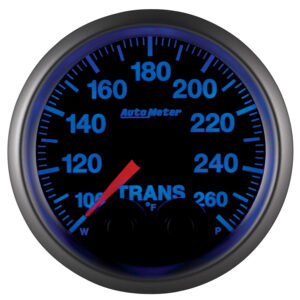 AUTOMETER Transmission Temperature Gauge 2 1/16", 260°f, Stepper Motor W/Peak & Warn, Elite
