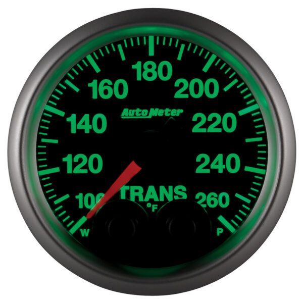 AUTOMETER Transmission Temperature Gauge 2 1/16", 260°f, Stepper Motor W/Peak & Warn, Elite - Image 3