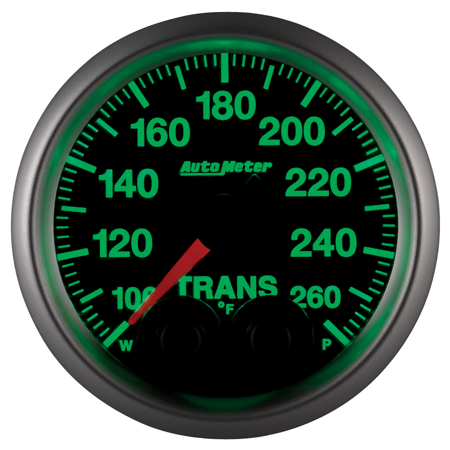 AUTOMETER Transmission Temperature Gauge 2 1/16", 260°f, Stepper Motor W/Peak & Warn, Elite - Image 3
