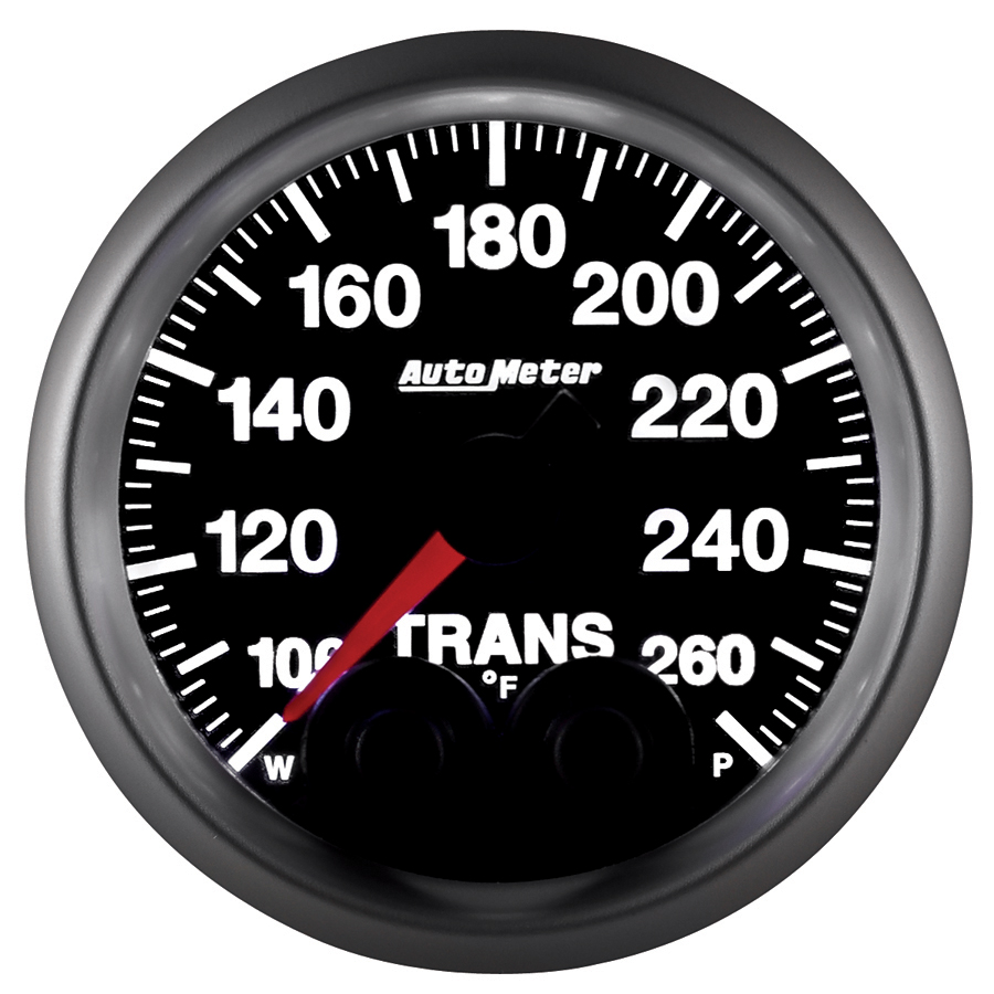 AUTOMETER Transmission Temperature Gauge 2 1/16", 260°f, Stepper Motor W/Peak & Warn, Elite - Image 7