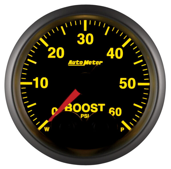 AUTOMETER Boost Gauge 2 1/16", 60PSI, Digital Stepper Motor W/Peak & Warn, Elite - Image 8