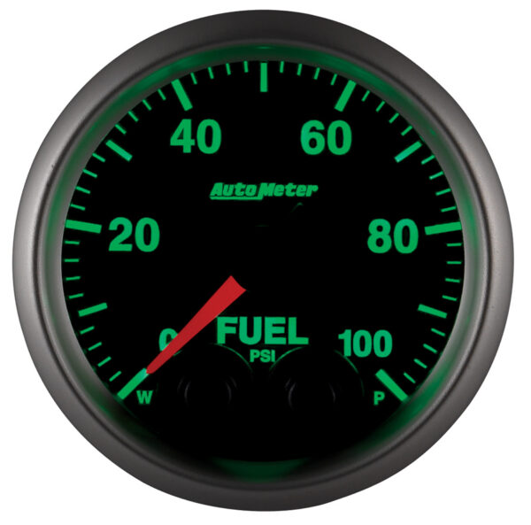 AUTOMETER Fuel Pressure Gauge 2 1/16", 100PSI, Digital Stepper Motor W/Peak & Warn, Elite - Image 3