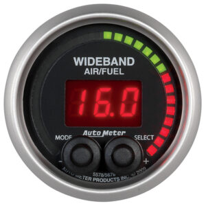 AUTOMETER Pro Air/Fuel Ratio AFR Gauge 2 1/16", 10:1-20:1, Digital W/ Peak & Warn, Elite