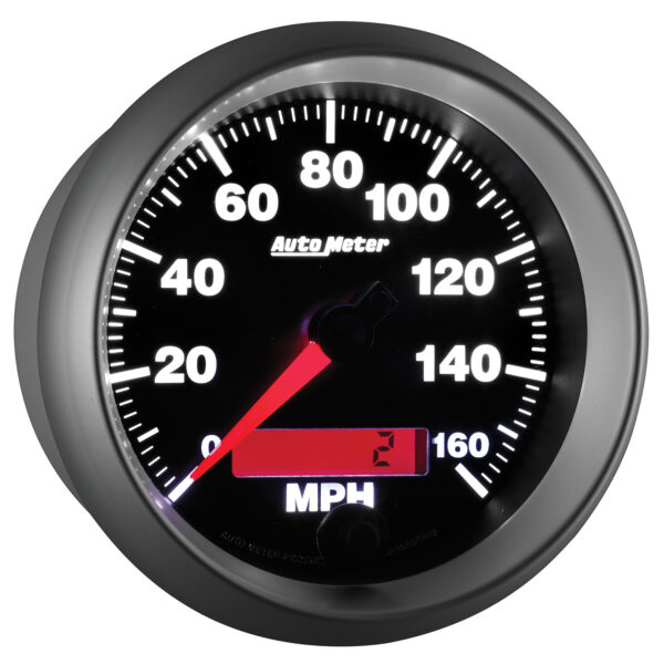 AUTOMETER Speedometer Gauge 3 3/8", 160MPH, Elec. Programmable, Elite - Image 5