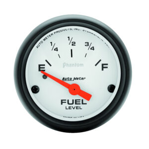 AUTOMETER Fuel Level Gauge 2 1/16", 0° To 30°F, Elec, Phantom