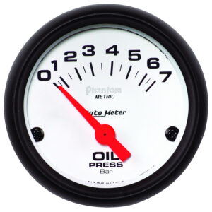 AUTOMETER Oil Pressure Gauge 2 1/16", 7Bar, Electric, Phantom