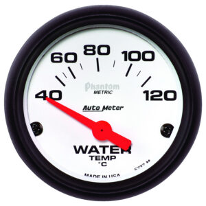 AUTOMETER Water Temperature Gauge 2 1/16", 40-120°c, Electric, Phantom