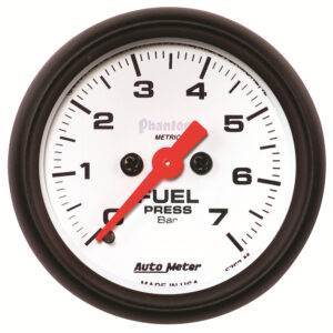 AUTOMETER Fuel Pressure Gauge 2 1/16", 7Bar, Digital Stepper Motor, Phantom