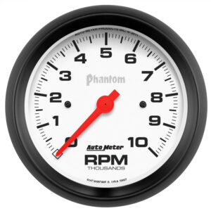 AUTOMETER Tachometer Gauge 3 3/8", 10K RPM, In-Dash, Phantom