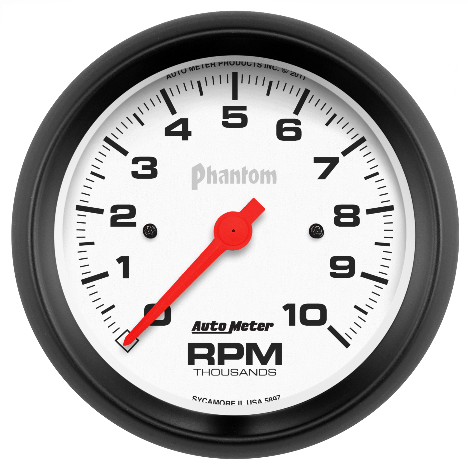 AUTOMETER Tachometer Gauge 3 3/8", 10K RPM, In-Dash, Phantom