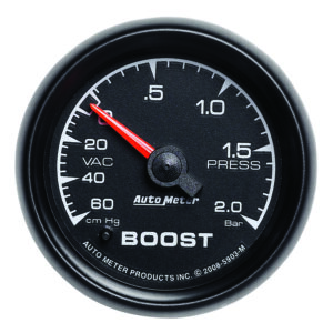 AUTOMETER Vacuum/Boost Gauge 2 1/16", 60Cmhg-2.0Bar, Mechanical, Es