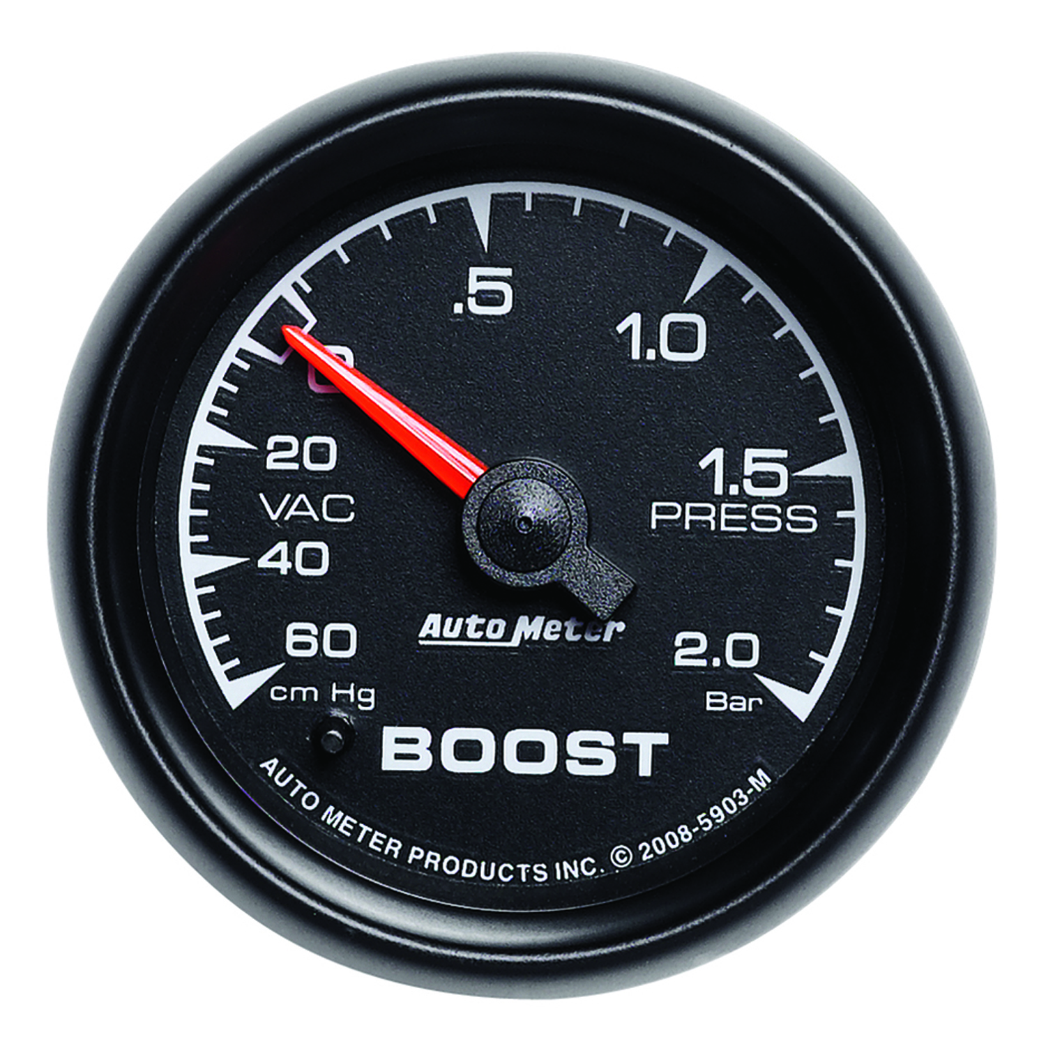 AUTOMETER Vacuum/Boost Gauge 2 1/16", 60Cmhg-2.0Bar, Mechanical, Es