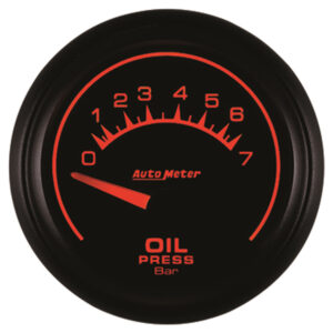 AUTOMETER Oil Pressure Gauge 2 1/16", 7 Bar, Electric, Es