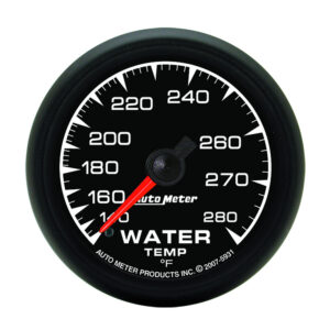AUTOMETER Water Temperature Gauge 2 1/16", 140-280°f, Mechanical, Es