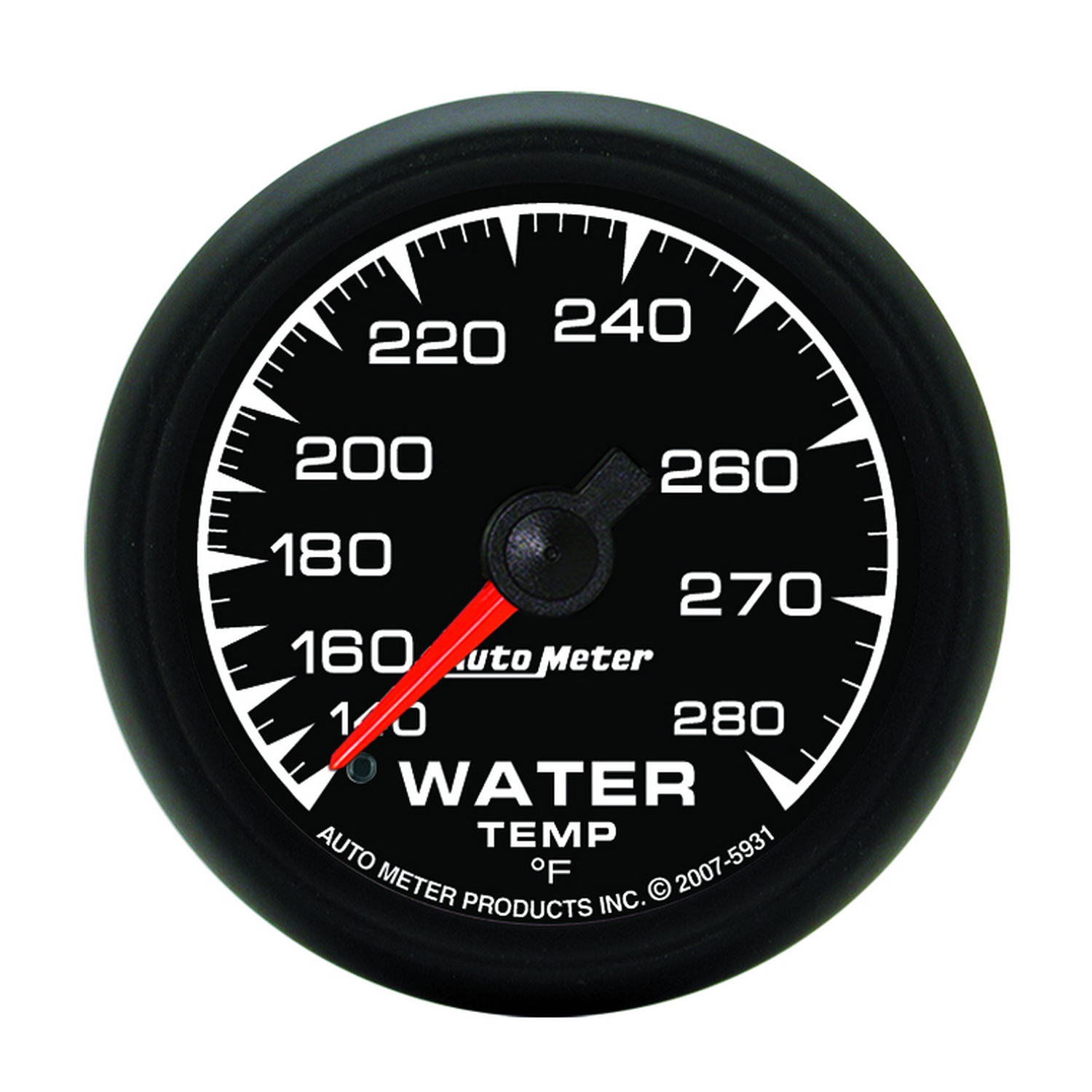 AUTOMETER Water Temperature Gauge 2 1/16", 140-280&deg;f, Mechanical, Es