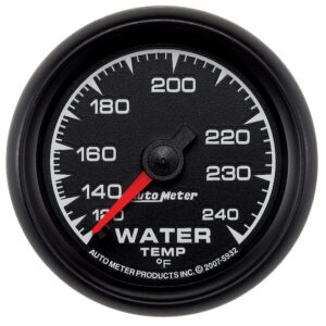 AUTOMETER Water Temperature Gauge 2 1/16", 120-240°f, Mechanical, Es