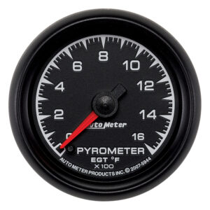 AUTOMETER EGT Pyrometer Gauge 2 1/16", 1600°f, Digital Stepper Motor, Es