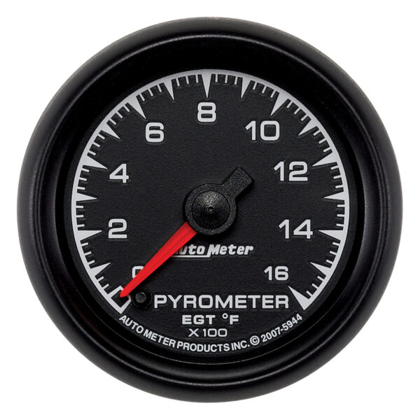 AUTOMETER EGT Pyrometer Gauge 2 1/16", 1600°f, Digital Stepper Motor, Es