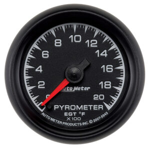 AUTOMETER EGT Pyrometer Gauge 2 1/16", 2000°f, Digital Stepper Motor, Es