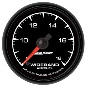 AUTOMETER Wideband Air/Fuel Ratio AFR Gauge Analogue, 2 1/16", 8:1-18:1, Stepper Motor, Es
