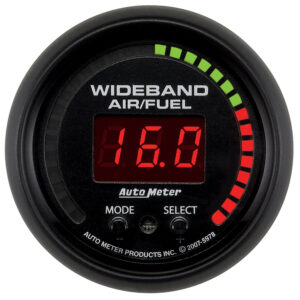 AUTOMETER Pro Air/Fuel Ratio AFR Gauge 2 1/16", 10:1-20:1, Digital W/ Peak & Warn, Es