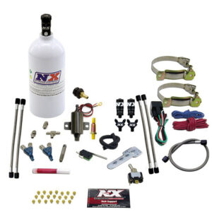 NITROUS EXPRESS Two Cylinder "Piranha" System, 2.5 lb