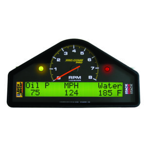 AUTOMETER Street Dash Display, 8K RPM/MPH/Oilp/Oilt/Wtmp/Volt, Pro-Comp