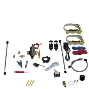 NITROUS EXPRESS Two Cylinder "Piranha" System (V-Twins W/Single Carb), No Bottle