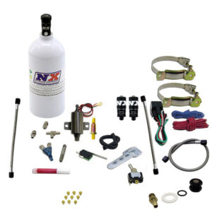 NITROUS EXPRESS Two Cylinder "Piranha" System (V-Twins W/Single Carb), 2.5 lb